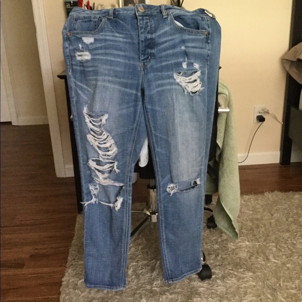 AMERICAN EAGLE TOM GIRL JEAN